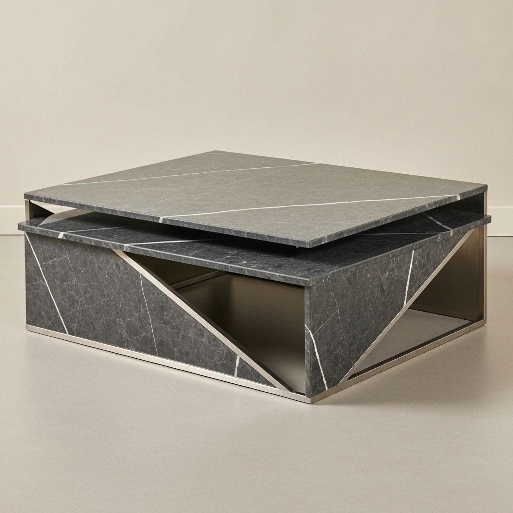 Table Basse Architecturale